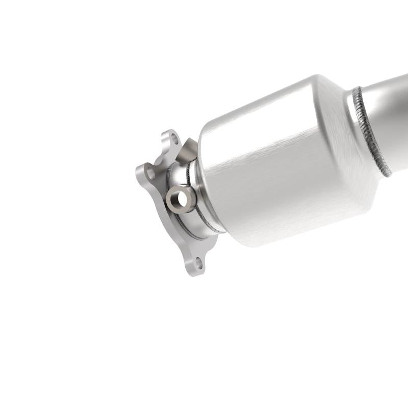 aFe 09-16 Audi A4/A5 (B8) L4-2.0L (t) Twisted Steel 3in. Downpipe - 304 Stainless w/ Cat-SR1 Performance