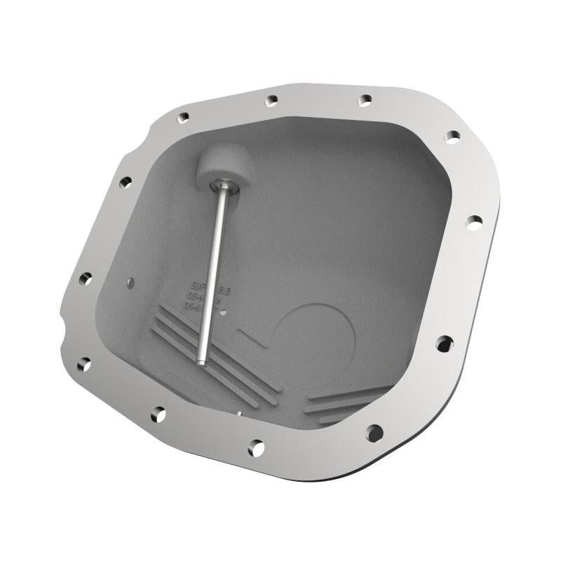 aFe Rear Differential Cover (Black Machined; Pro Series); 15-19 Ford F-150 V6-2.7L (t) (12-Bolt)-SR1 Performance