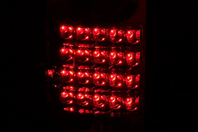 ANZO 1989-1995 Toyota Pickup LED Taillights Red/Clear-SR1 Performance
