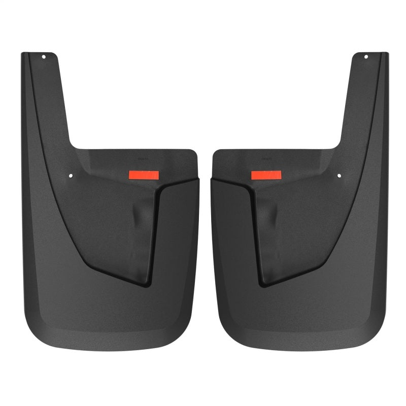 Husky Liners 19-22 RAM 2500/3500 w/o OEM Fender Flares Custom Rear Mud Guards - Black-SR1 Performance