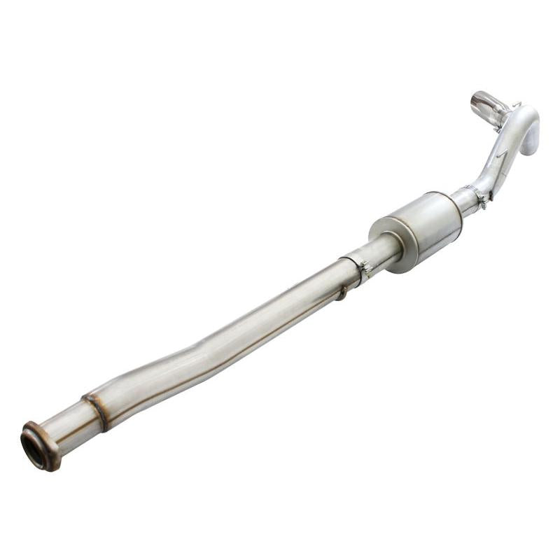 aFe Atlas Exhausts 4in Cat-Back Aluminized Steel Exhaust 2015 Ford F-150 V6 3.5L (tt) Polished Tip-SR1 Performance
