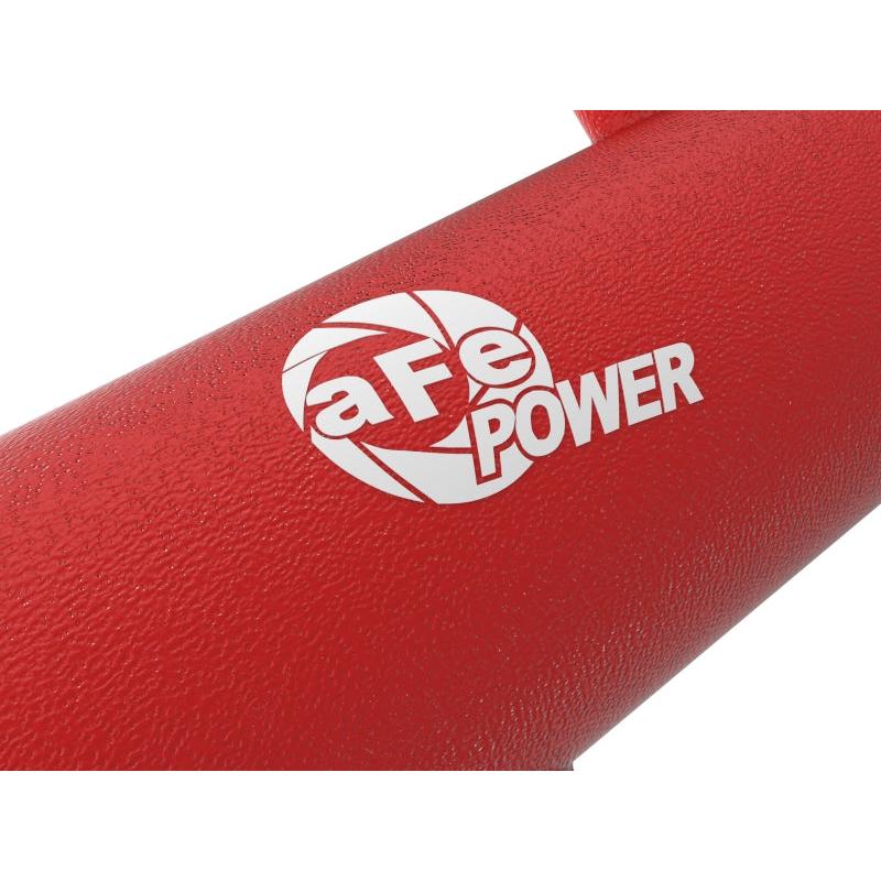 aFe BladeRunner Red 2-3/4in Aluminum Charge Pipe 2021 Toyota Supra GR (A90) I4-2.0L (t) B48-SR1 Performance