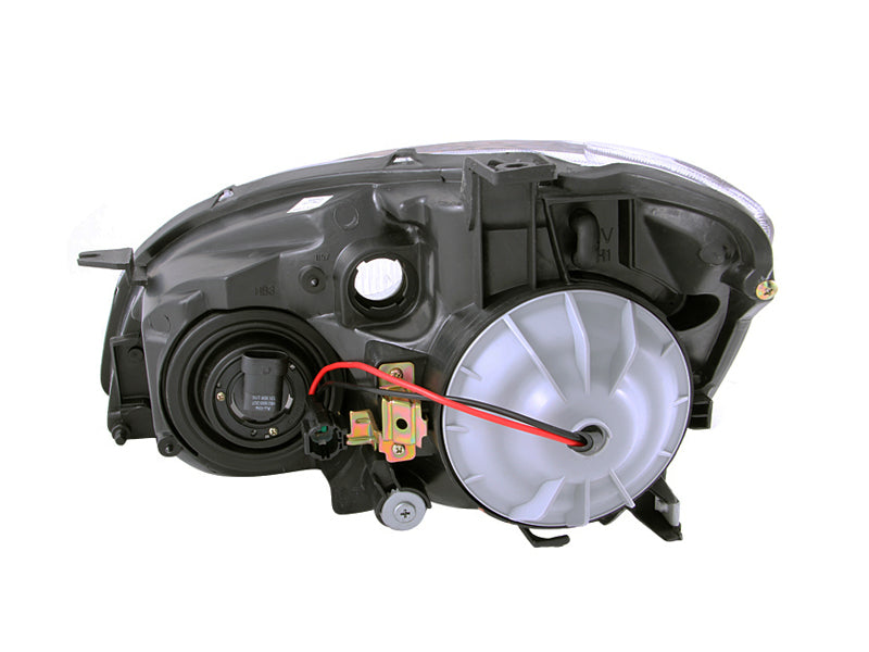 ANZO 2002-2004 Nissan Altima Crystal Headlights Chrome-SR1 Performance