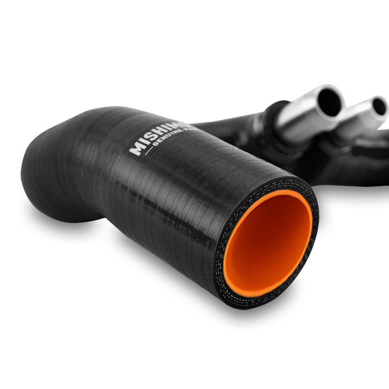 Mishimoto 2018+ Jeep Wrangler JL / Gladiator JT 3.6L AT Black Silicone Radiator Coolant Hose Kit-SR1 Performance