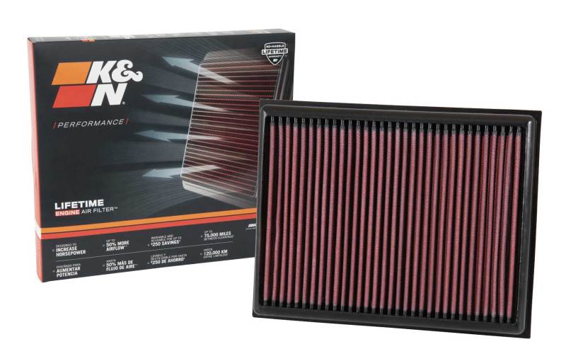 K&N 15-17 Nissan NP300 L4-2.3L DSL Drop In Air Filter-SR1 Performance