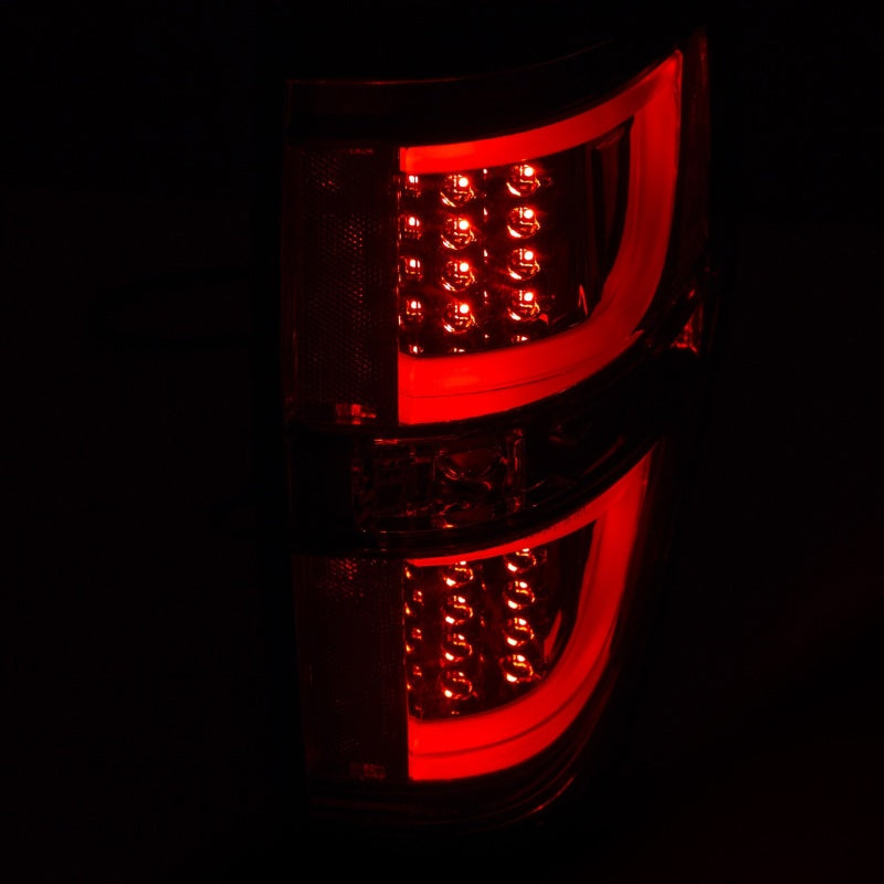 ANZO 2009-2013 Ford F-150 LED Taillights Smoke-SR1 Performance