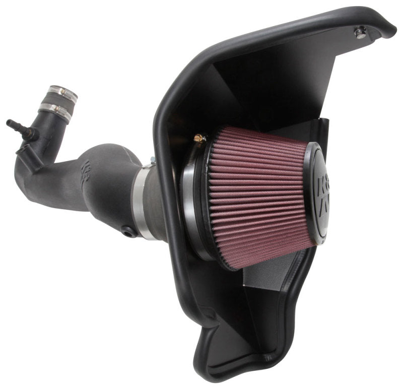 K&N 2018 Ford Mustang L4-2.3L F/I Aircharger Performance Intake-SR1 Performance