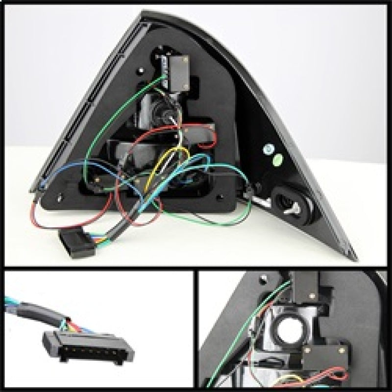Spyder Mercedes Benz W203 C-Class 05-07 4DR Sedan LED Tail Lights Smoke ALT-YD-MBZC05-LED-SM-SR1 Performance