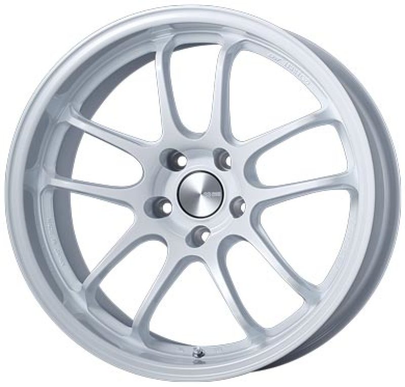 Enkei PF01EVO 18x10.5 15mm Offset 5x114.3 75mm Bore Pearl White Wheel Special Order / No Cancel-SR1 Performance