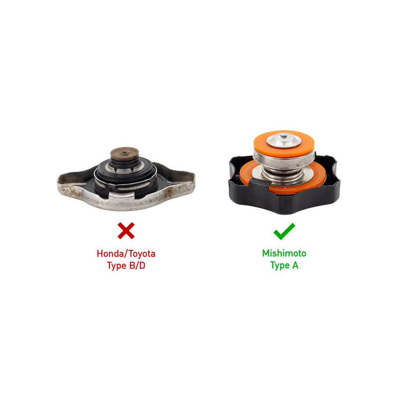 Mishimoto 1.3 Bar Rated Radiator Cap Large for Domestic Vehicles - MMRC-13L