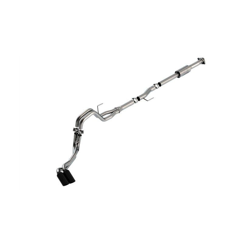Borla F-150 2021 2.7L/3.5L 4dr CC SB EC STB Lari/King R/Plinum/LTD 3/2.25 DSE CB AK BLK CHR Tips-SR1 Performance