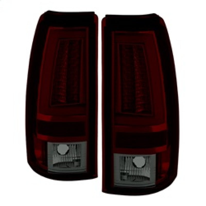 Spyder Chevy Silverado 1500/2500 03-06 Version 2 LED Tail Lights - Red Smoke ALT-YD-CS03V2-LED-RS-SR1 Performance