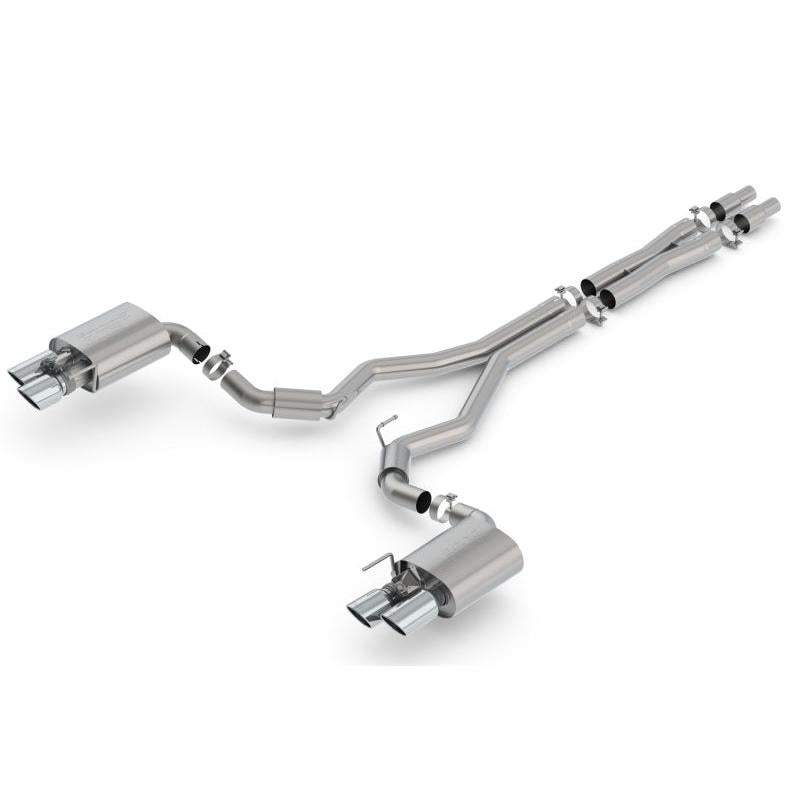 Borla 2018 Ford Mustang GT 5.0L AT/MT 3in S-Type Catback Exhaust w/ Valves-SR1 Performance