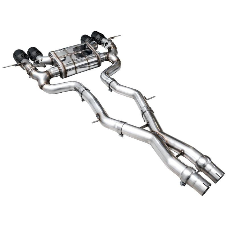 AWE Tuning 23-24 BMW G87 M2 SwitchPath Edition Exhaust - Diamond Black Tips-SR1 Performance