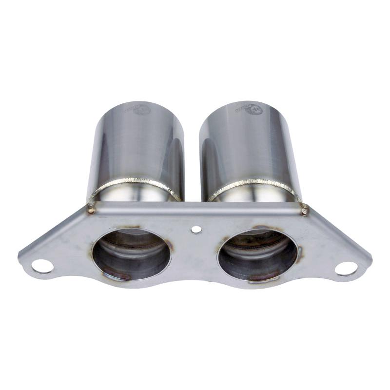aFe Power Mach Force Xp 4in 304 SS Bolt-On Exhaust Tips Brushed 14-19 Porsche 911 GT3 3.8L/4.0L-SR1 Performance