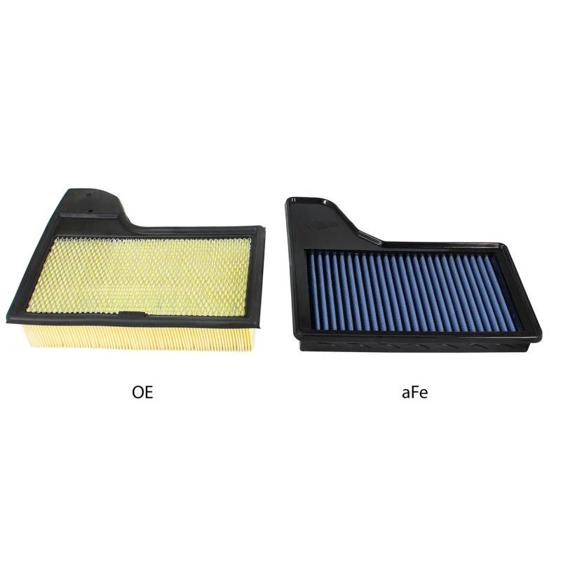 aFe MagnumFLOW OEM Replacement Air Filter PRO 5R 2015 Ford Mustang L4 / V6 / V8-SR1 Performance