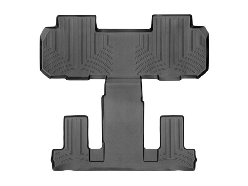 WeatherTech DigitalFit Rear FloorLiner for 2018-2019 Chevrolet Traverse and Buick Enclave - Black