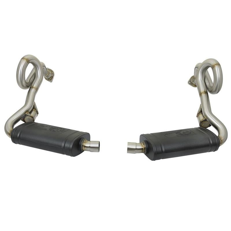 aFe MACHForce XP 13-15 Porsche Cayman S/Boxster S (981) H6-3.4L 2-2.5in. SS Cat-Back Exhaust System-SR1 Performance