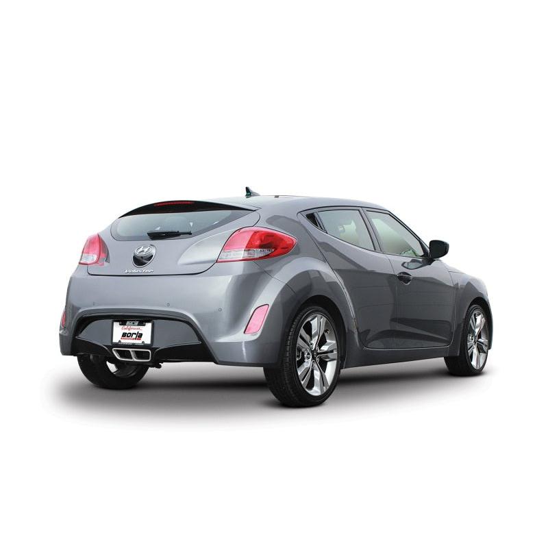 Borla 12-14 Veloster 1.6L AT/MT FWD 2dr 2.25in No Tips SS Exhaust (rear section only)-SR1 Performance