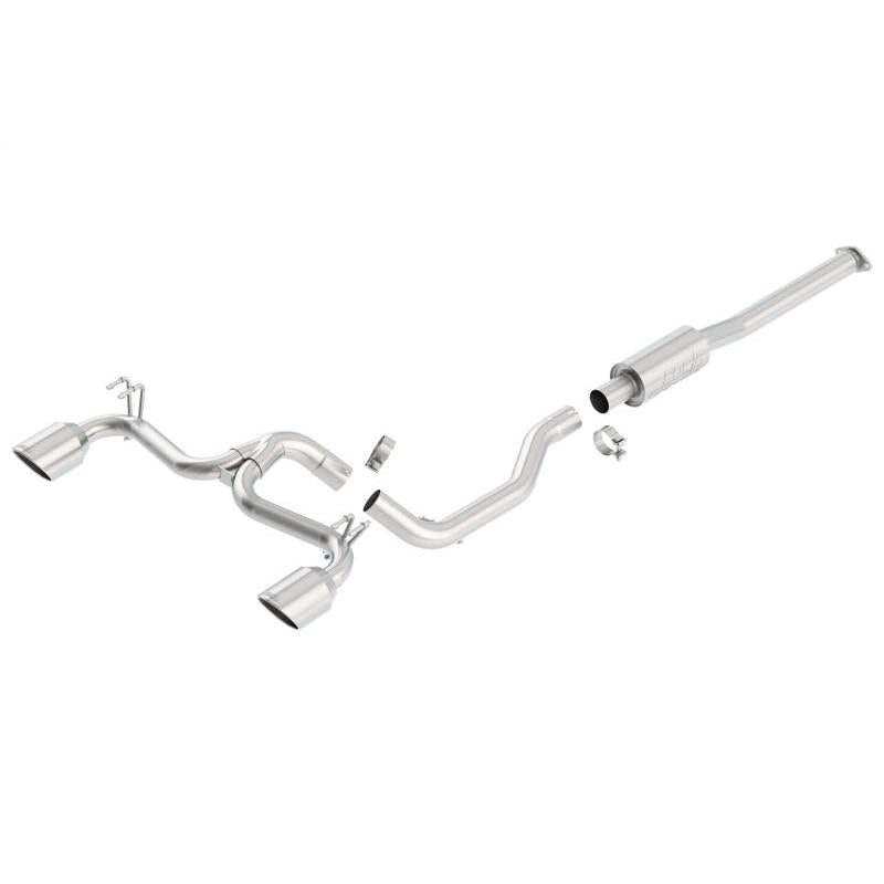 Borla 08-14 Mitsubishi EVO X Catback Exhaust-SR1 Performance