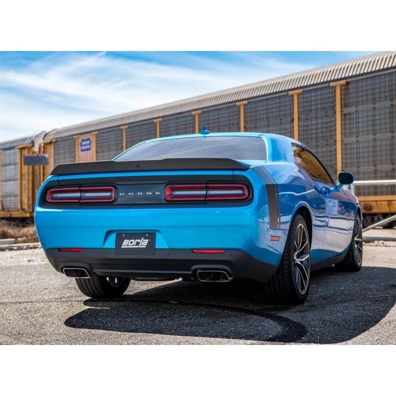 Borla 2015 Dodge Challenger SRT/392 Hemi 6.4L V8 S-TYPE Catback Exhaust w/ Valves Factory Bezel-SR1 Performance