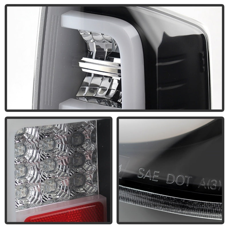 Spyder Toyota Tundra 2014-2016 Light Bar LED Tail Lights Black ALT-YD-TTU14-LED-BK-SR1 Performance