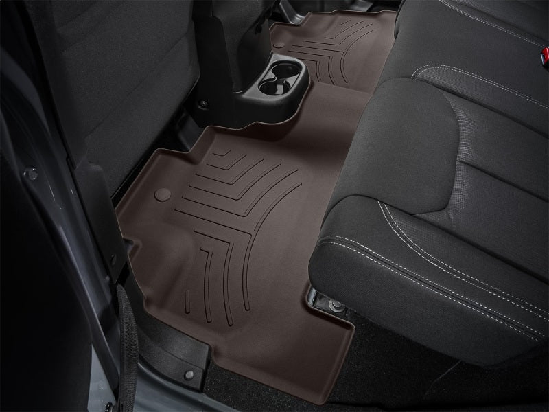 WeatherTech Rear FloorLiner HP for 2014-2016 Jeep Wrangler JK Unlimited, Cocoa