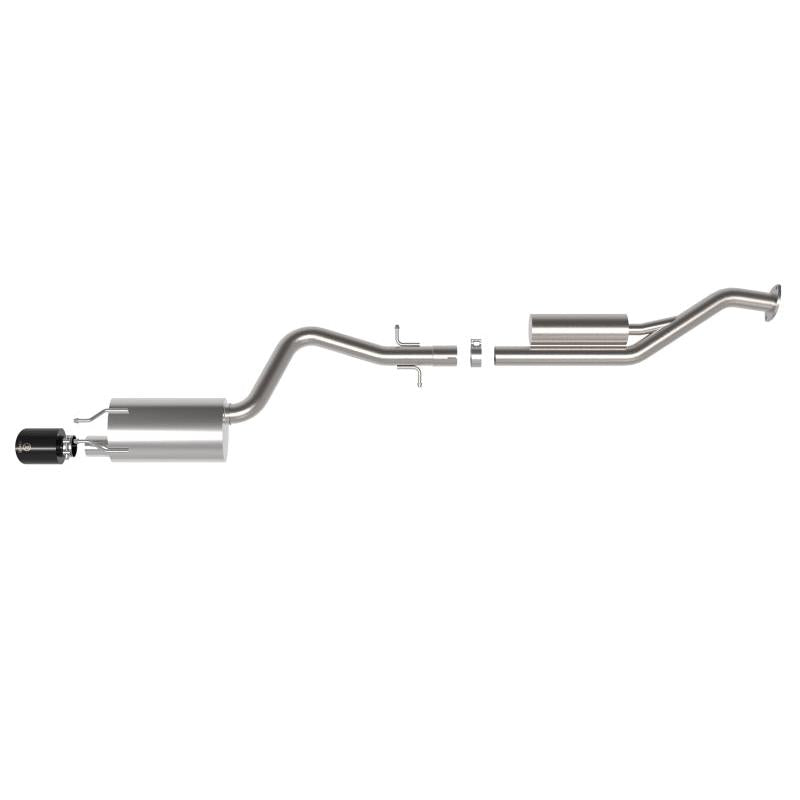 aFe Lexus IS300 01-05 L6-3.0L Takeda Cat-Back Exhaust System- Black Tip-SR1 Performance