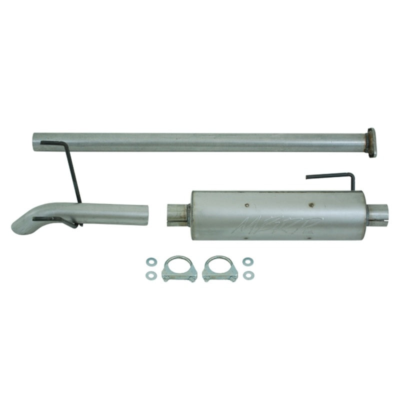 MBRP 05-11 Toyota Tacoma 4.0L EC/CC-SB Cat Back Turn Down Single Side Alum Exhaust-SR1 Performance