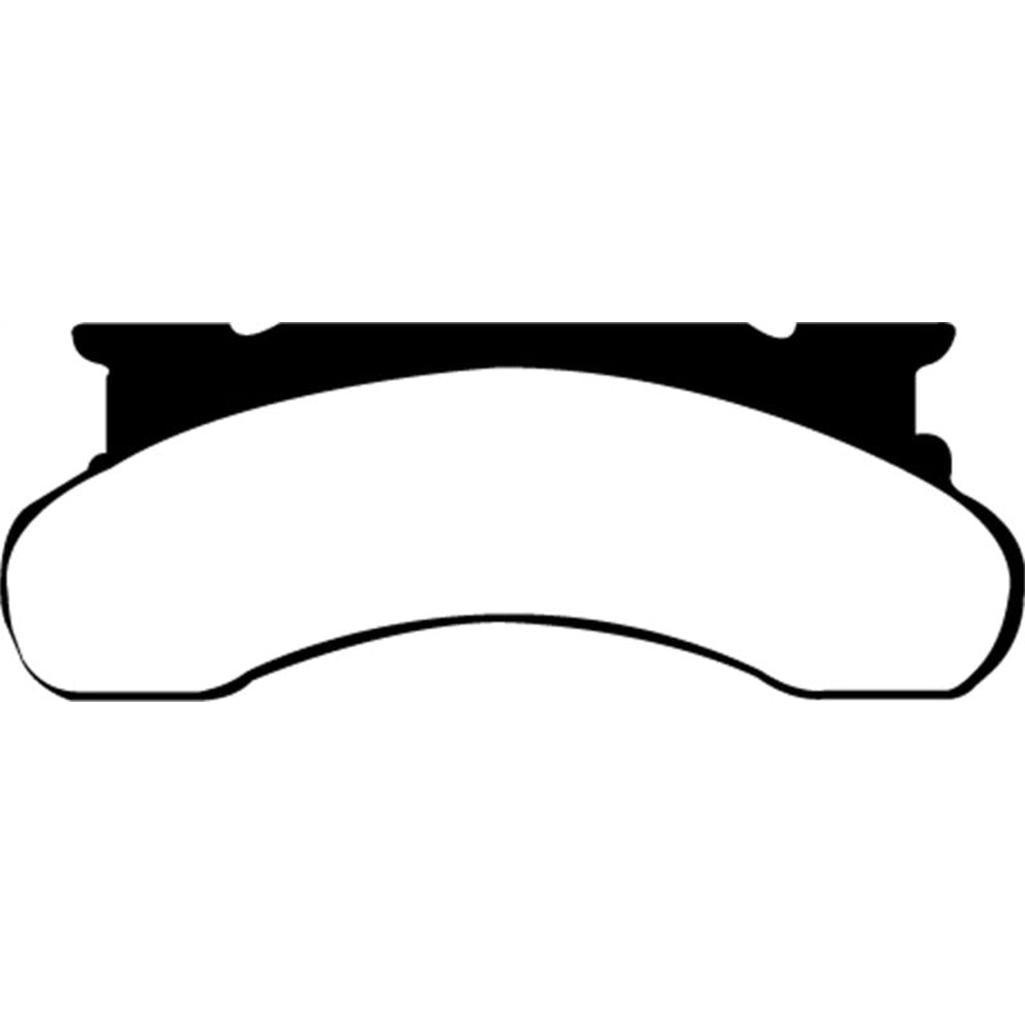 EBC Yellowstuff Front Brake Pads for Ford F-250 1991-1994 – High-Performance Street and Track Use