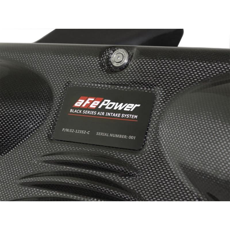 aFe Black Series Cold Air Intake 12-15 Porsche Carrera/Carrera S 3.4L/3.8L-SR1 Performance
