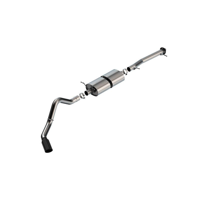 Borla 20-22 Chevrolet/GMC Silverado/Sierra 6.6L T-304 SS Cat-Back S-Type Exhaust - Brushed-SR1 Performance