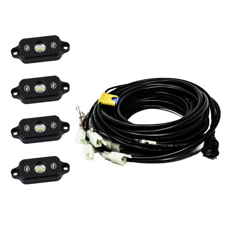 Baja Designs Universal Red Rock Light Kit-SR1 Performance