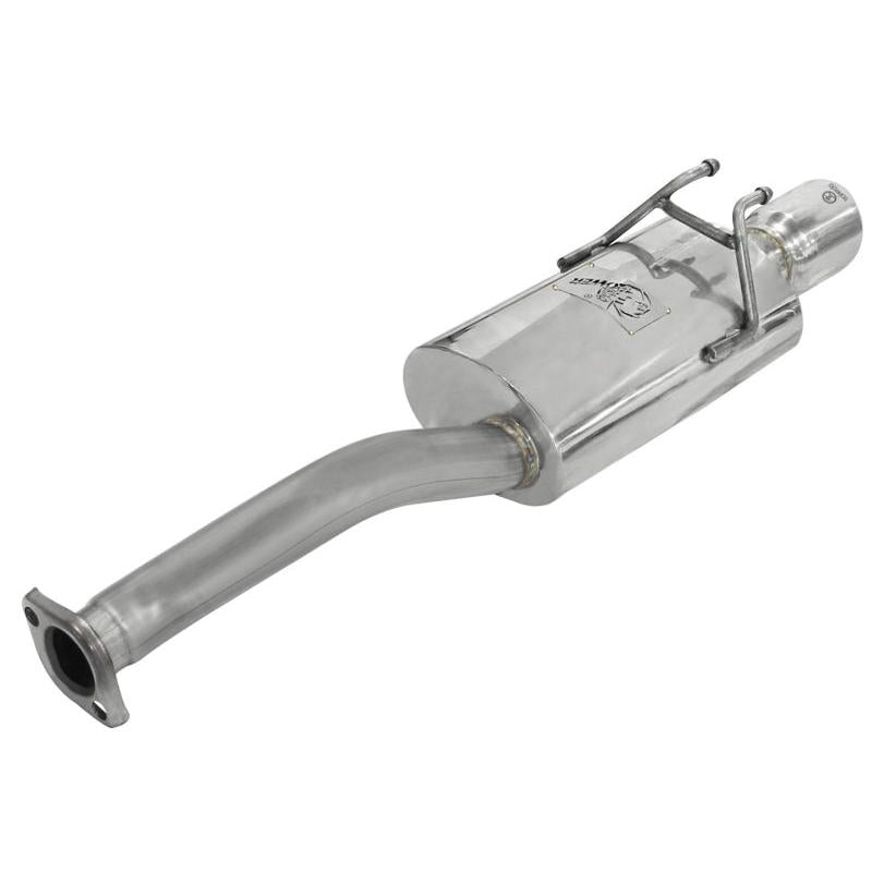 aFe Takeda Exhaust 2.5in Dia 304SS Axle-Back w/Polished Tip 06-11 Honda Civic EX Sedan L4 1.8L-SR1 Performance