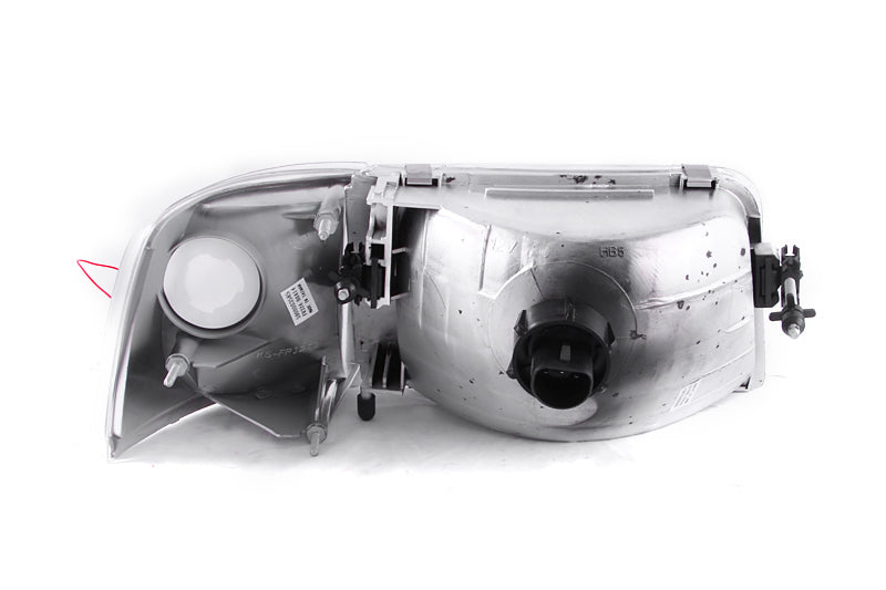 ANZO 1993-1997 Ford Ranger Crystal Headlights Chrome w/ Corner Lights 2pc-SR1 Performance