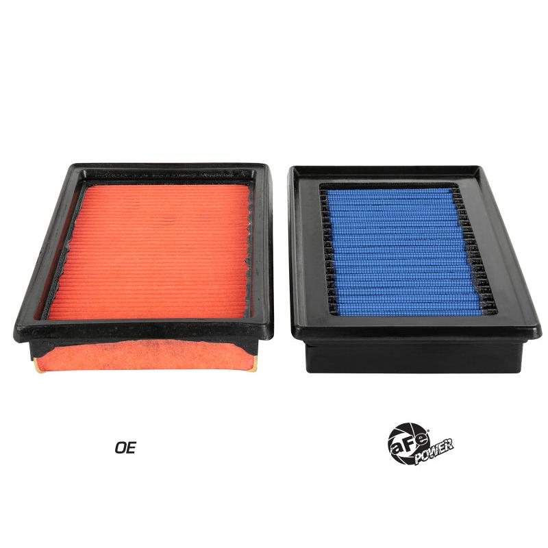 aFe MagnumFLOW OE Replacement Air Filter w/ Pro 5R Media (Pair) 14-19 Infiniti Q50 V6-3.5L/3.7L-SR1 Performance