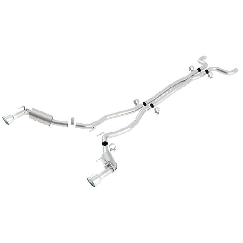 Borla 10-13 Chevy Camaro SS 6.2L 8cyl Aggressive Catback Exhaust-SR1 Performance