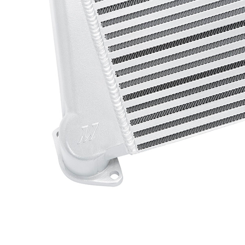 Mishimoto 08-14 Subaru WRX Top-Mount Intercooler Kit - Powder Coated Silver & Blue Hoses-SR1 Performance