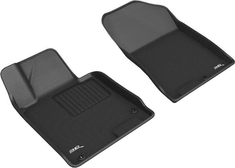 3D MAXpider 20-21 Hyundai Sonata / 2021 Kia K5 Kagu 1st Row Floormat - Black-SR1 Performance