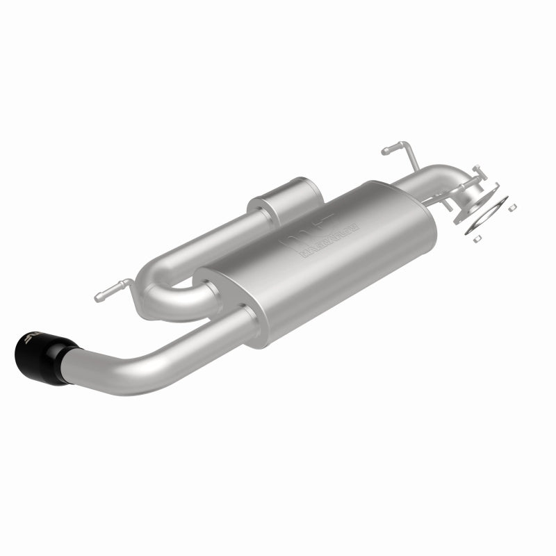 Magnaflow 18-23 Subaru Crosstrek Overland Series Black Chrome Axle-Back Performance Exhaust System-SR1 Performance
