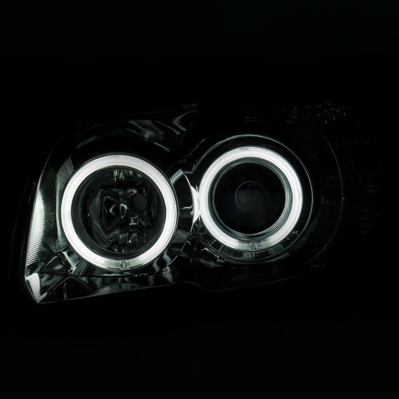 ANZO 2006-2009 Toyota 4Runner Projector Headlights w/ Halo Chrome-SR1 Performance