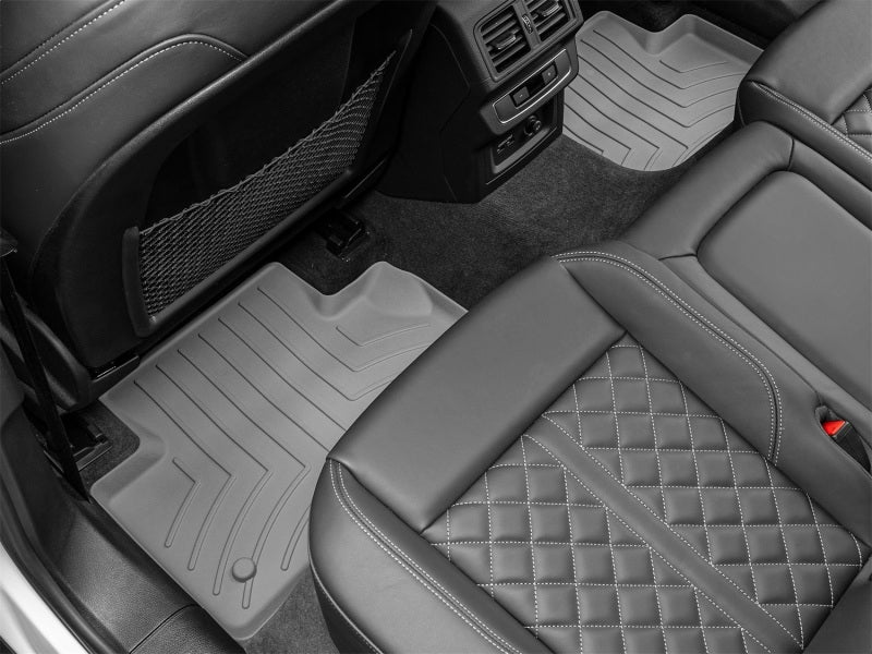 WeatherTech FloorLiner HP Rear for 2018-2019 Audi Q5 and SQ5 – Custom Fit, Heavy Duty Rubber Protection