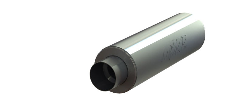 MBRP Universal 5in ID Inlet/Outlet 31in Single Muffler Aluminum (NO DROPSHIP)-SR1 Performance
