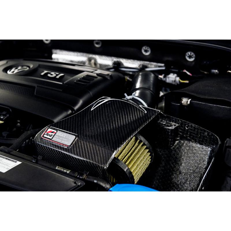 AWE Tuning Audi / Volkswagen MQB 1.8T/2.0T/Golf R Carbon Fiber AirGate Intake w/o Lid-SR1 Performance