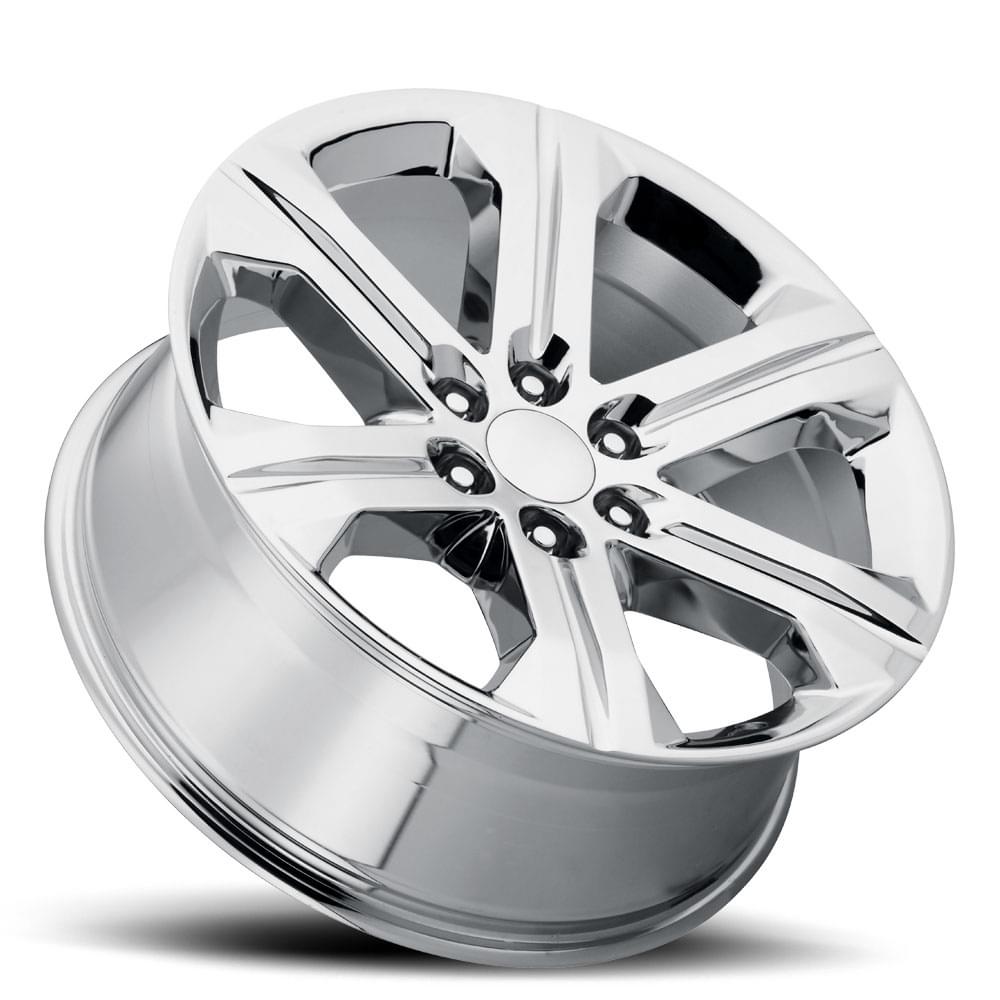 FR 47 – GMC SIERRA REPLICA WHEELS-Chrome 24x10 6x5.5 + 30 HB 78.1