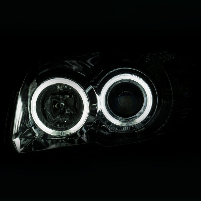 ANZO 2006-2009 Toyota 4Runner Projector Headlights w/ Halo Chrome-SR1 Performance