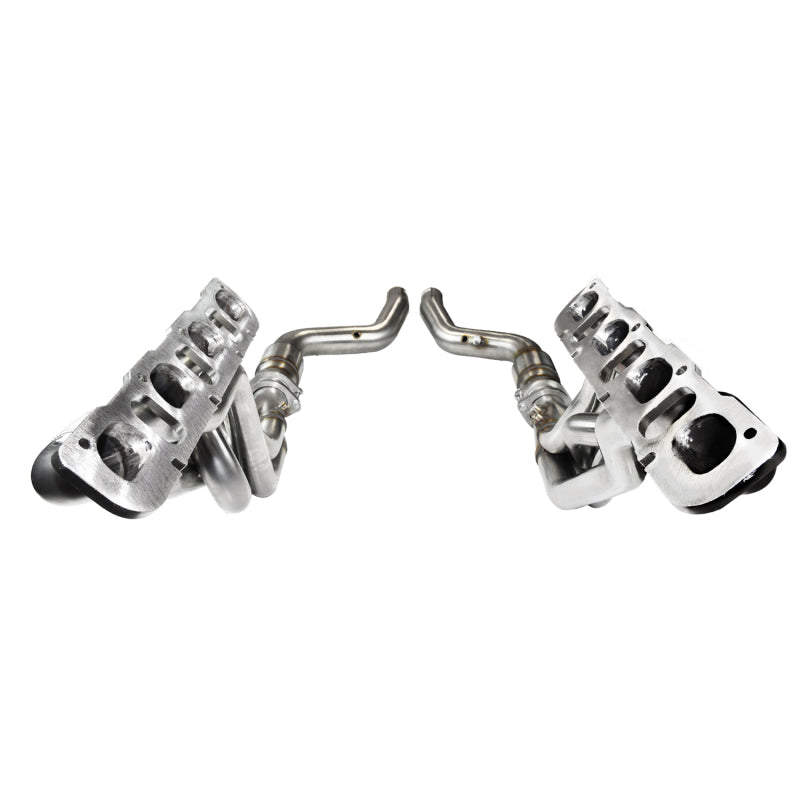 Kooks 06-15 Dodge Charger SRT8 1 7/8in x 3in SS Headers w/ Catted SS Connection Pipes-SR1 Performance