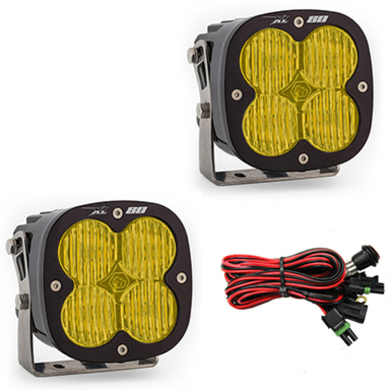 Baja Designs XL80 Series Wide Cornering Pattern LED Light Pods - Amber-SR1 Performance