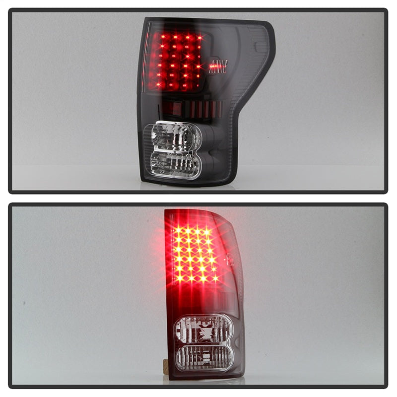 Xtune Toyota Tundra 07-13 LED Tail Lights Black ALT-ON-TTU07-LED-BK-SR1 Performance