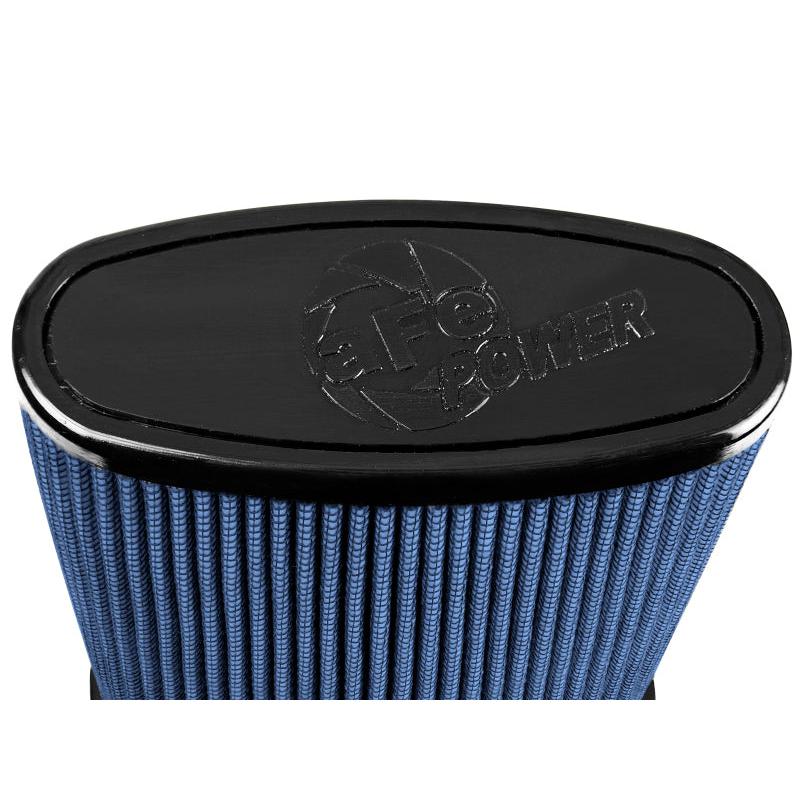 aFe Momentum Replac Air Filter w/Pro 5R Media (Pair) 5x2.25in F/6.25x3.75in B/5.25x2.25in T/11in H-SR1 Performance
